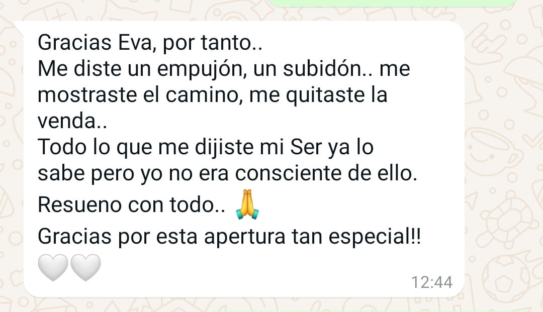 TESTIMONIOS EVA RUBIANO