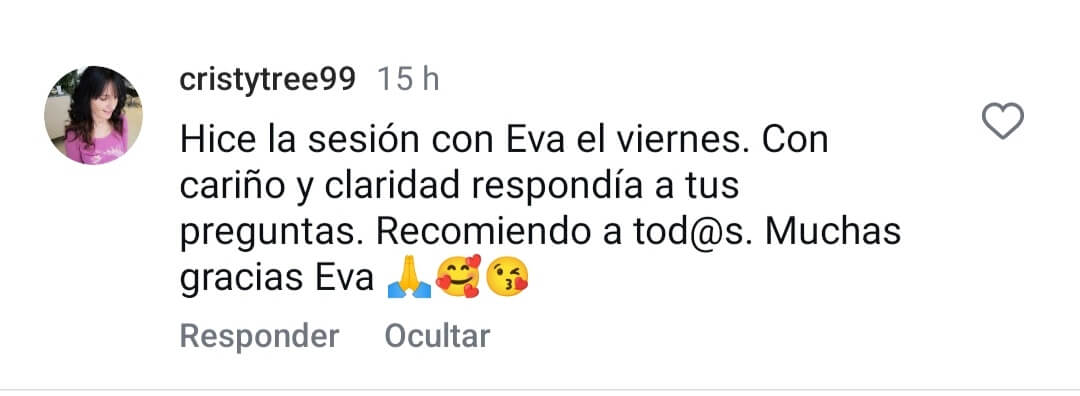 TESTIMONIO EVA RUBIANO
